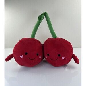 Hug Me Red Cherries Plush Food Valentines Day Stuffed Animal Soft Toy Walgreens